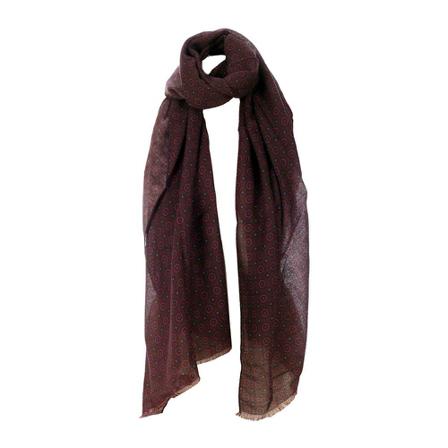 Church's Winter Scarves , Paars , Heren , Maat: ONE Size Sjaals