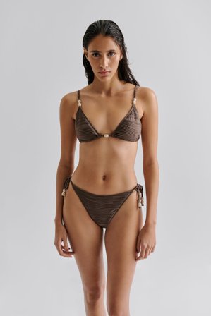 Malina - Magnolia bikini bottom - S - Chocolate
