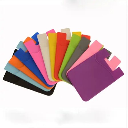 Silikon Korthållare till Mobiltelefon Röd