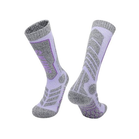 Varme Ski Sokker i Merinould – Høje Vinter Sportssokker til Mænd, Kvinder & Teenagere