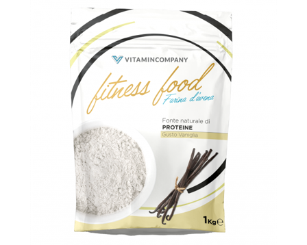 Vitamincompany Farina D'Avena Aromatizzata Vaniglia 1Kg
