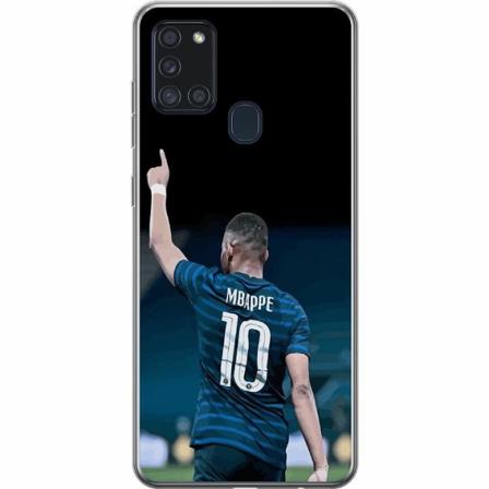 Samsung Galaxy A21s Genomskinligt Skal Frankrike - Kylian Mbap