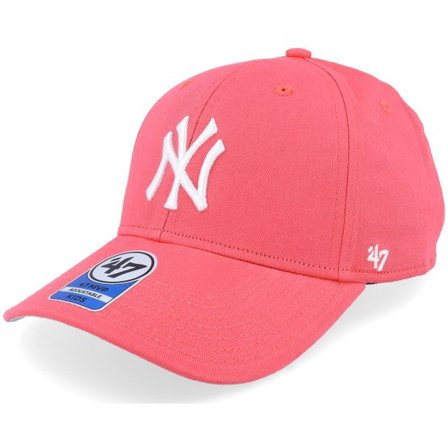 47 Brand - MLB Rosa adjustable Keps - Kids New York Yankees Raised Basic Mvp Berry Adjustable @ Hatstore