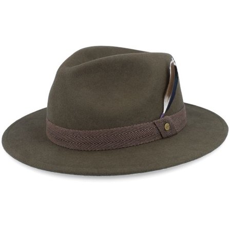 Stetson - Grön traveler Hatt - Woolfelt Serpent Traveller @ Hatstore