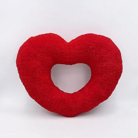 Uusi lahja pehmoinen rakkaustyyny - Snngv(Punainen ontto sydän)