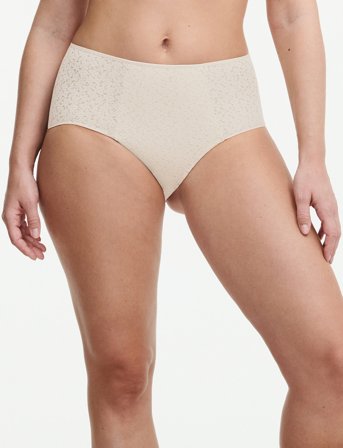 CHANTELLE Norah High-Waisted Full Brief - Cream - 38