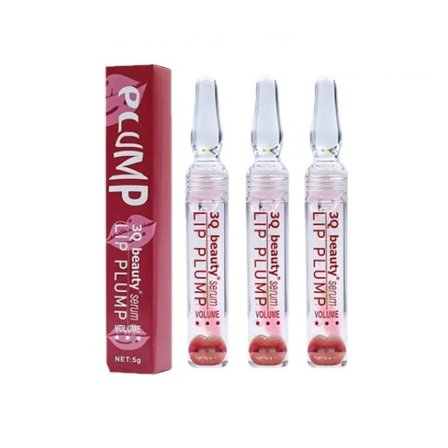 Läpp Plump Serum Öka Läppar Elasticitet Omedelbar Volymgivande Eterisk Olja Reducera Fina Linjer Reparation