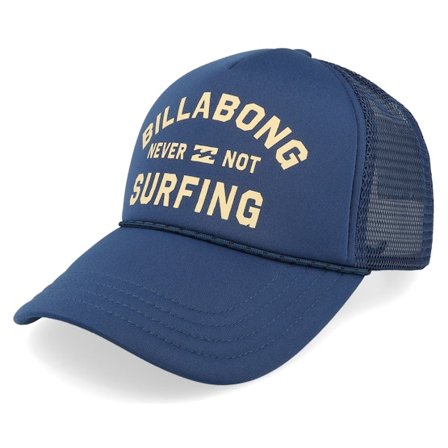 Billabong - Blå trucker Caps - Grandpa Trucker Navy-os @ Hatstore