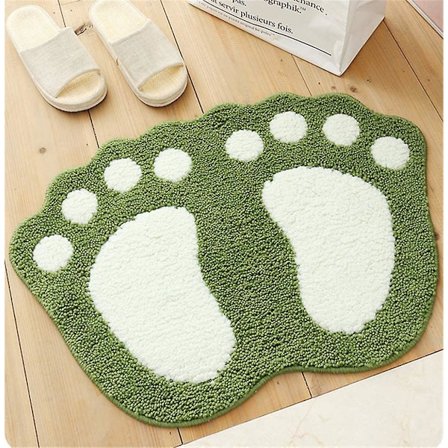 Antislip Matte Badematte Toalettmatte Badteppe Gulvteppe Dørmatte