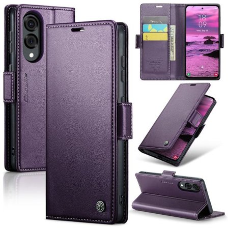 CaseMe Slim Wallet Case RFID-beskyttelse Samsung Galaxy S25 Edge Li