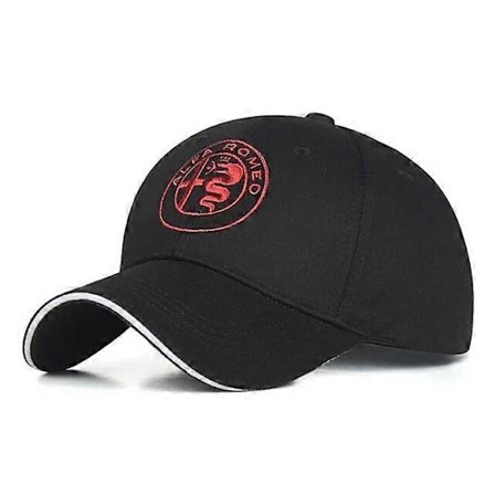 Bomull for Alfa Romeo Baseball Caps Menn Broderte Fire Sesonger Justerbar Snapback Hatt Komfortabel Utendørs Beskyttelse Kostymehatter