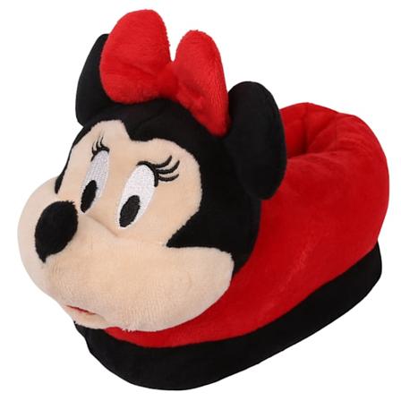 DISNEY Minnie Mus - Bløde, varme hjemmesko til piger i 3D 25/27