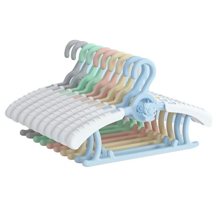 Vauvan vaatetelineet kaappiin, säädettävät lasten vaatetelineet, kasettimaiset muoviset vaatetelineet, 20 kpl