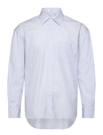 Os Compact Poplin Shirt Blue GANT