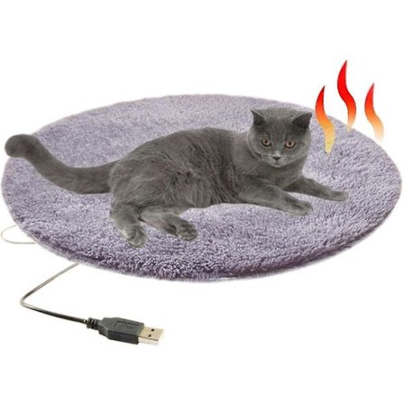 Lemmikin lämmitystyyny, koiran sähköinen lämmitystyyny suuri vedenpitävä lämmitystyyny kissoille, lämmitetty patja sängyn turvalämmitys