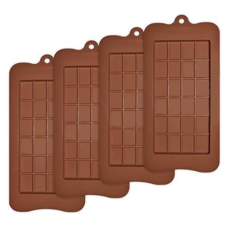 Molds För Chokladmatklassad Form Non-stick Set Om 4