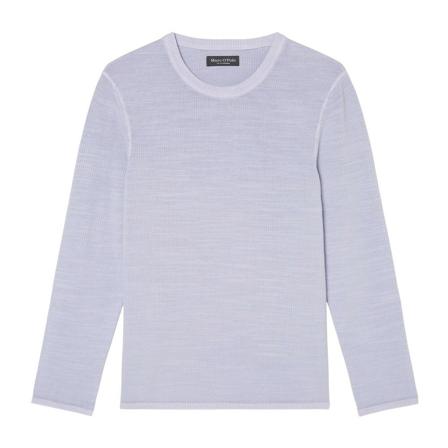 Marc O'Polo, Crew neck jumper, regular fit Fioletowy, Mężczyzna, Rozmiar: L