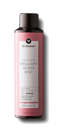 HH Simonsen Brilliant Gloss Mist 250 ml, Hår, Hårstyling, Hårspray / Hårlak