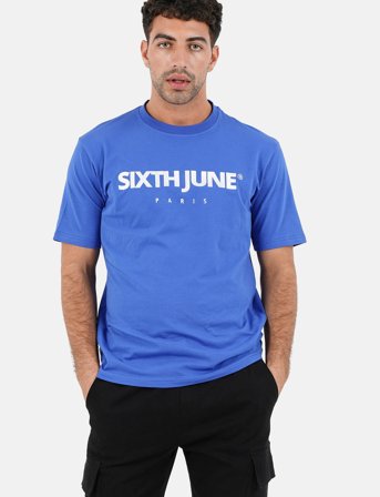 SIXTH JUNE Essentiel Ss Tshirt - Blue - S
