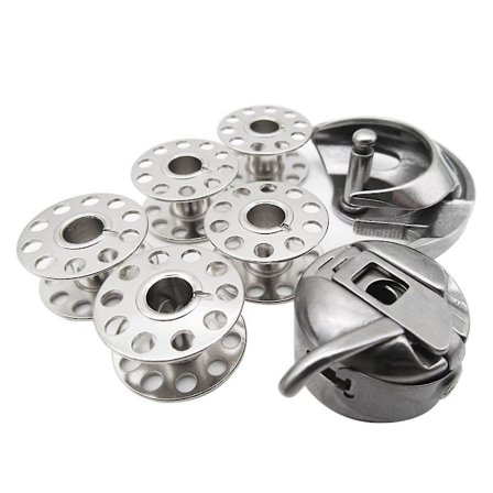 19036 Ommelkone, Kelan laatikko, Kotikäyttöön tarkoitettu ompelukoneen keloja, Jalkakäyttöinen kela, Heilahdus