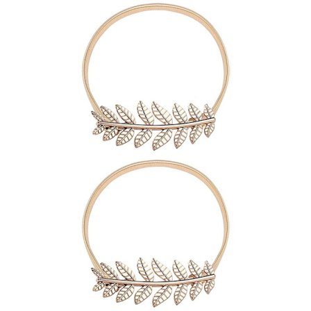 [Pakke med 2 stk] Metallfjærbelastet gardinhenger passer til de fleste gardiner og er enkel å bruke Gull