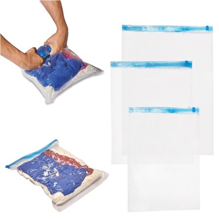 Vakuumpåsar för Kläder – 3 Storlekar – 9-pack