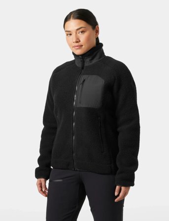 Helly Hansen W Imperial Pile Block Jacket - Black - L