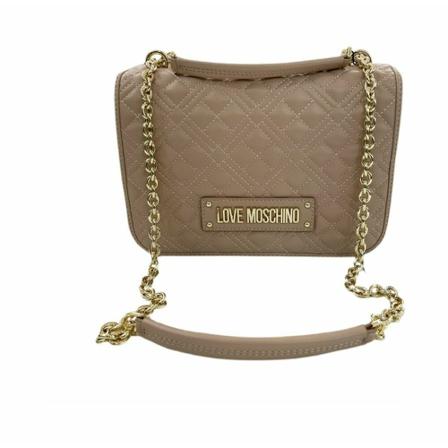 Love Moschino, Cross Body Bags Beige, Dames, Maat:ONE Size