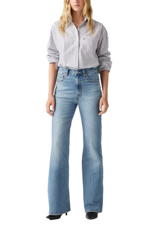 Levi's Ribcage Bell Jeans Dam W27/L34