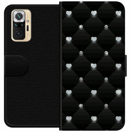 Xiaomi Redmi Note 10 Pro Plånboksfodral Bling Heart