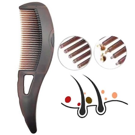 Flasskam, En morsom og avslappende kam, Energikam muliggjør effektiv fjerning av flass og smuss, Sunnere hodebunn og bedre hårkvalitet