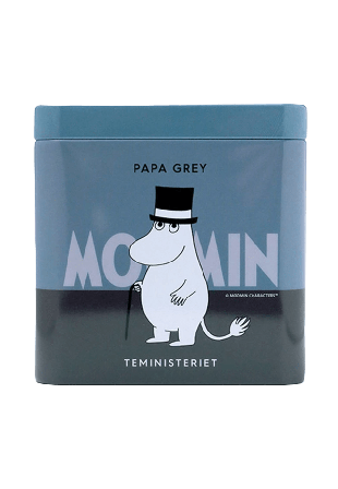 Teministeriet Moomin Papa Grey Tin Kaffe, te & dryck Blå 100gram