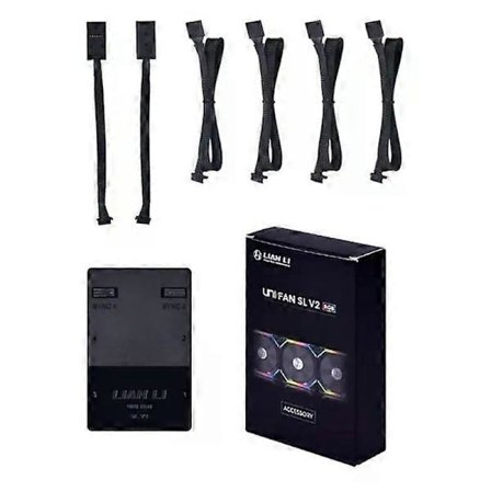 Lian-Li UNI HUB SLV2 L-Connect 3 Controller (Inkluderar Förlängda Strömkabelsatser)