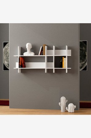 Homitis - Vägghylla Beads - Vit - Vägghyllor - Från Homeroom