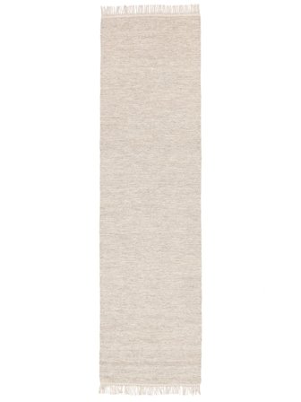 Uni Petit Melange Tapis - Beige 80X300 Dans Un Style Rustique