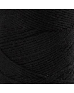 Makramégarn 2 mm Sort - Creativ Company