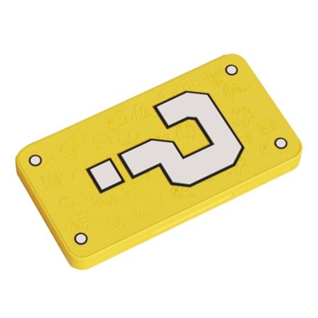 Spillkort Etui 24 Plasser 3D Pregning Magnetisk Bærbar Ekstra Stor Spillkort Etui Holder Organizer for Switch Spørsmålstegn