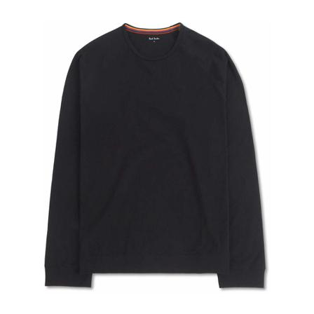 PS By Paul Smith Long Sleeve Tops Sort, Herre