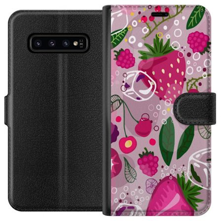 Kompatibelt Plånboksfodral till Samsung Samsung Galaxy S10 Frukt