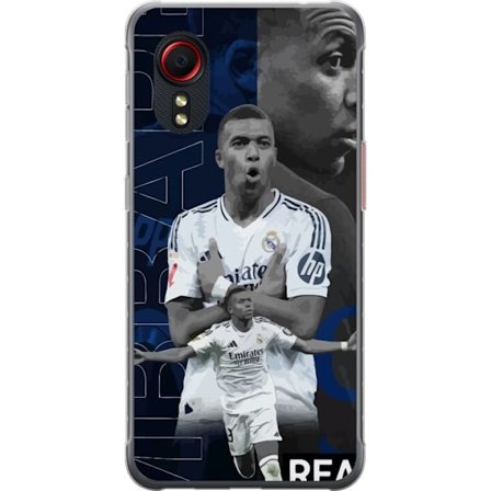 Kompatibelt Mobilskal till Samsung Samsung Galaxy Xcover 5 Kylian Mbappé Real Madrid Frankrike snabb ikon och hotfull anfallare som dominerar ligan m