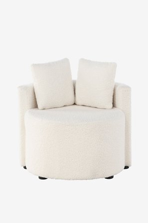 Venture Home - Barnesofa Kelso - Hvit - Barnesofaer & lenestoler - Fra Homeroom