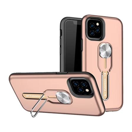 iPhone 12 Pro - Skal med Hållare Roséguld