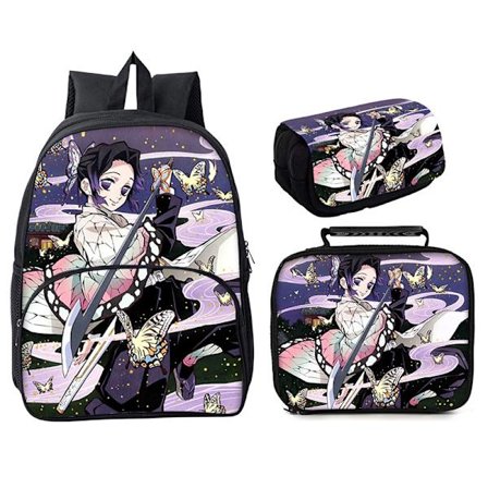 Ghost Slayers Blade Tredelad 16-tums skolväska Style 35