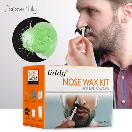 Naturlig, skånsom, trygg og rask nesehårfjerning for menn og kvinner