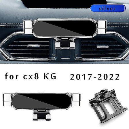 Biltelefonholder til Mazda Cx5 Cx 5 Kf Cx 8 Kg 2017 2022 2022 Montering Gps Stativ Roterbar Støtte Mobil