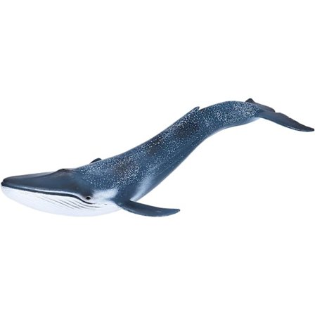 Marine Dyr Modell Leke, Simulering Blåhval Miniatyr Dyr