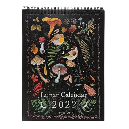 2023 Dark Forests Lunar Calendar Färgglada Waterink väggkalendrar Lämpliga för hemmakontoret Nyårspresent regular