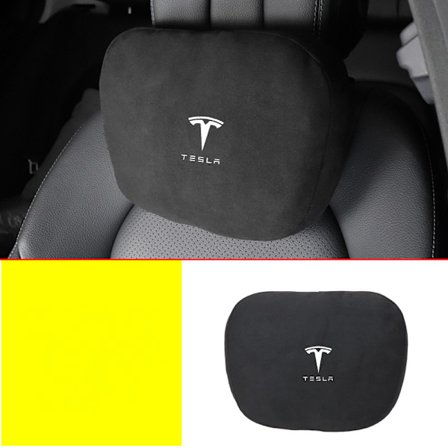 Soveltuu Tesla MODEL3/MODELY/MODELX -päätuen lannetukeen - Tesla [Gentleman Black] päätuki/1