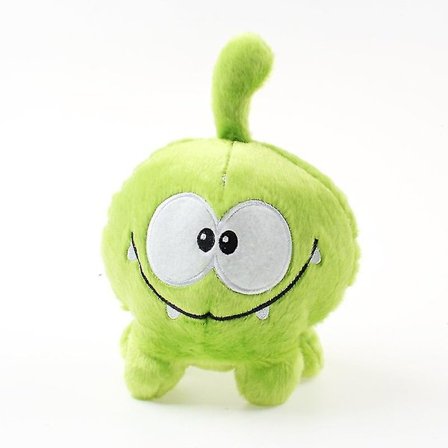 20cm Kawaii Om Nom Plyslegetøj Cut The Rope Blødt Gummi Legetøj Kawwii Børnelegetøj