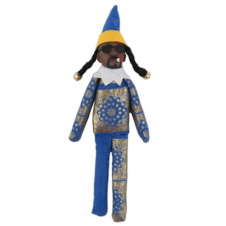 Snoop On A Stoop Elf Jultomte Svart Docka Snoop On A Stoop Elf
